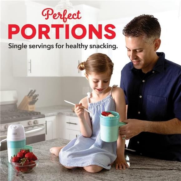 Electric Ice Cream Maker Machine for Gelato Sorbet Frozen Yogurt w Mixing Spoon - Picture 4 of 5